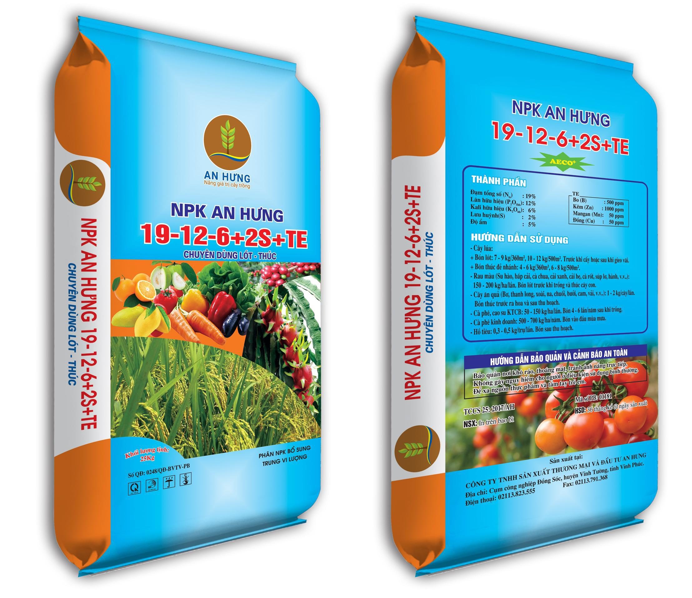 Phân bón NPK An Hưng