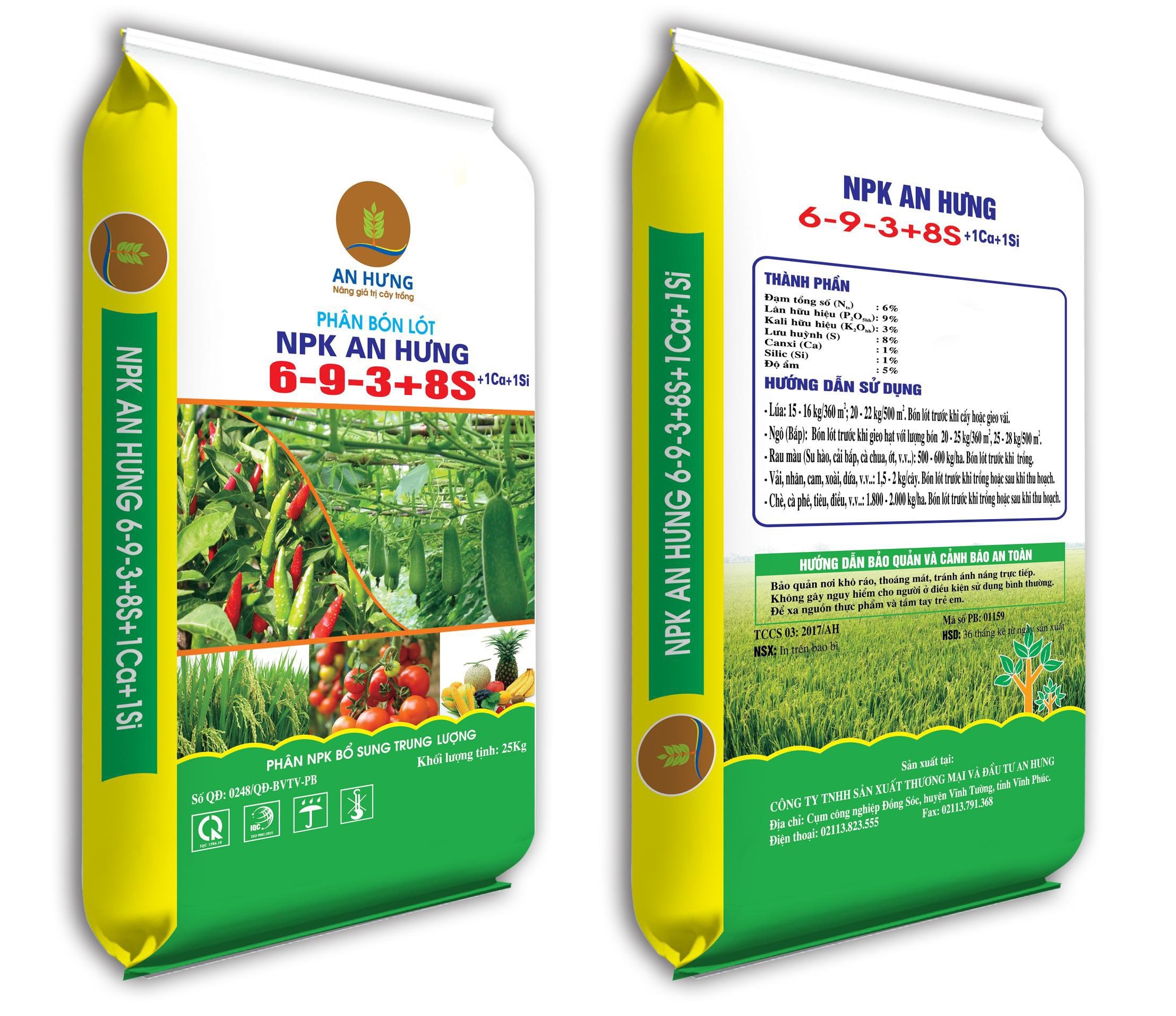 Phân bón NPK An Hưng