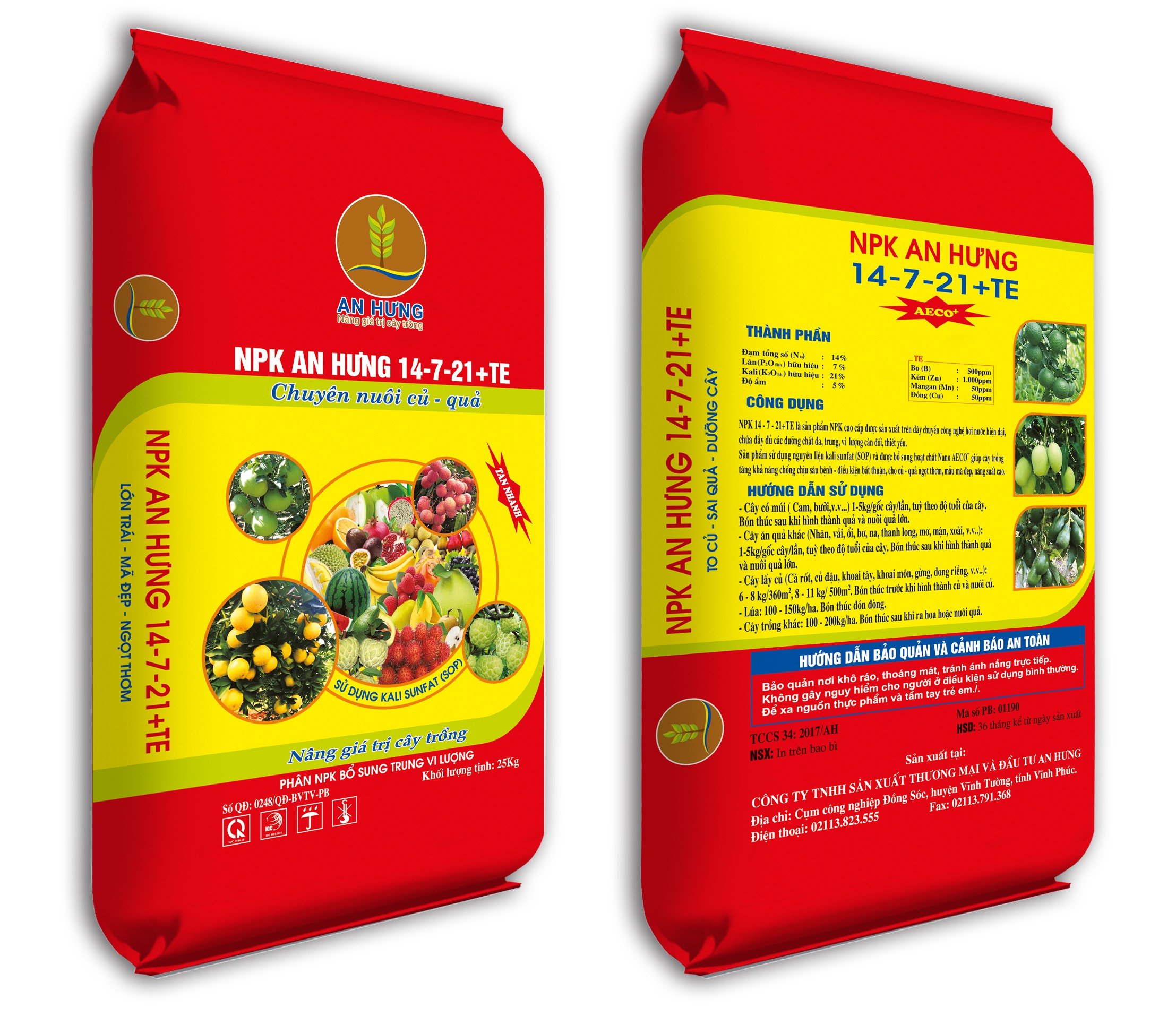 Phân bón NPK An Hưng