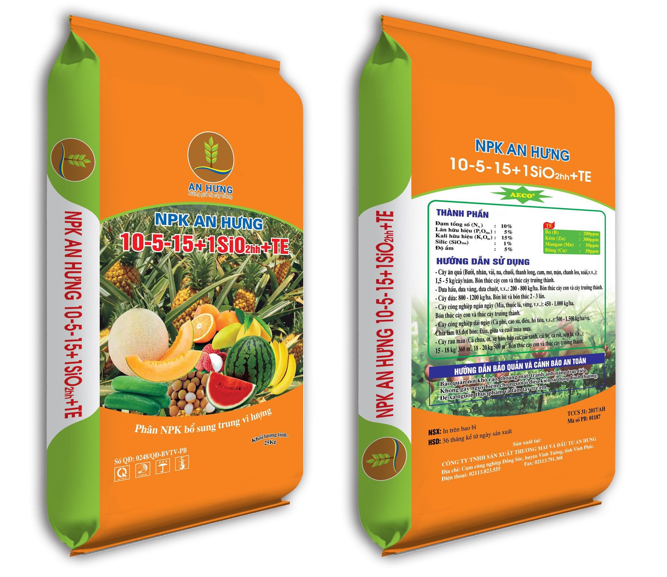 Phân bón NPK An Hưng