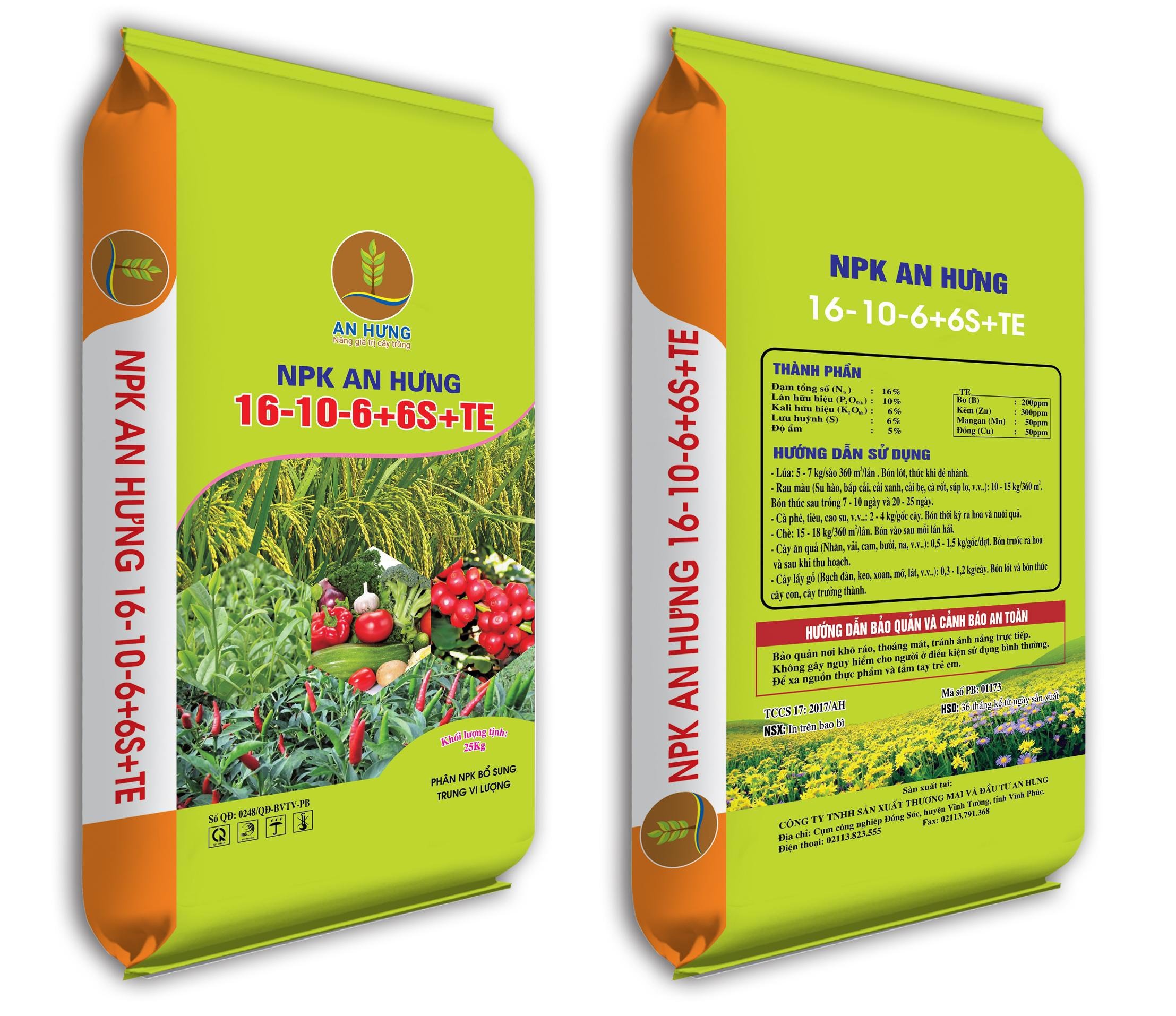 Phân bón NPK An Hưng