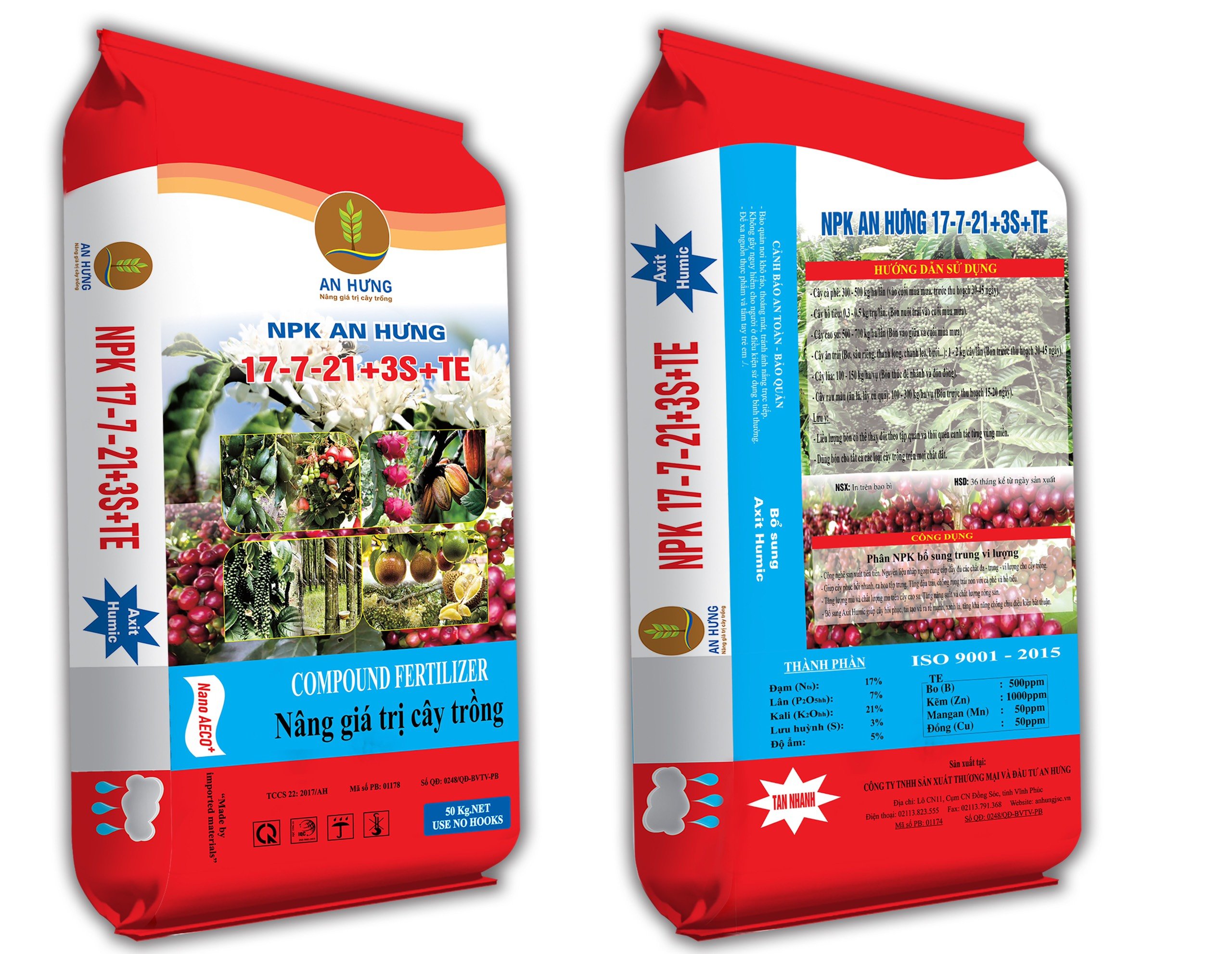 Phân bón NPK An Hưng