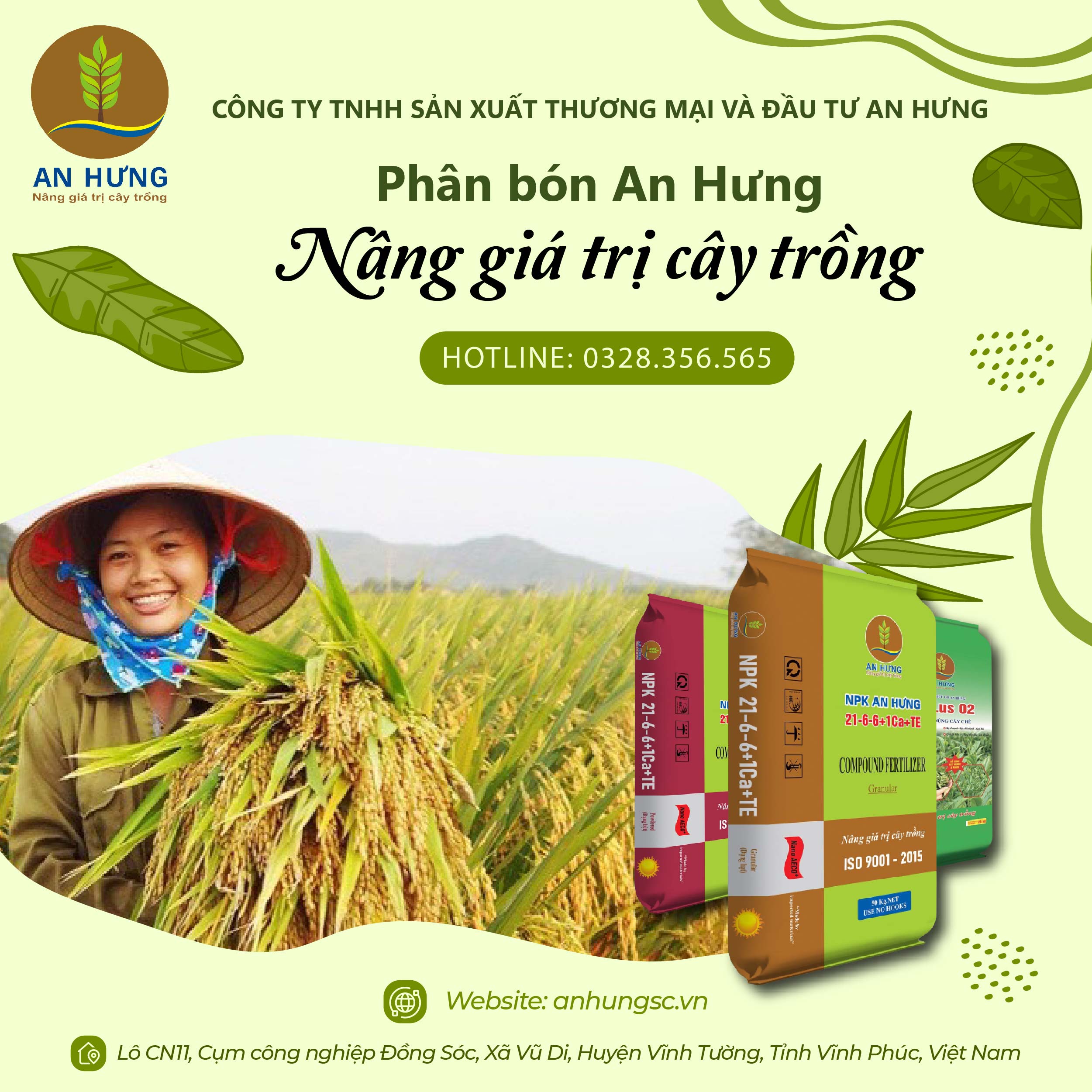 Phân bón NPK An Hưng